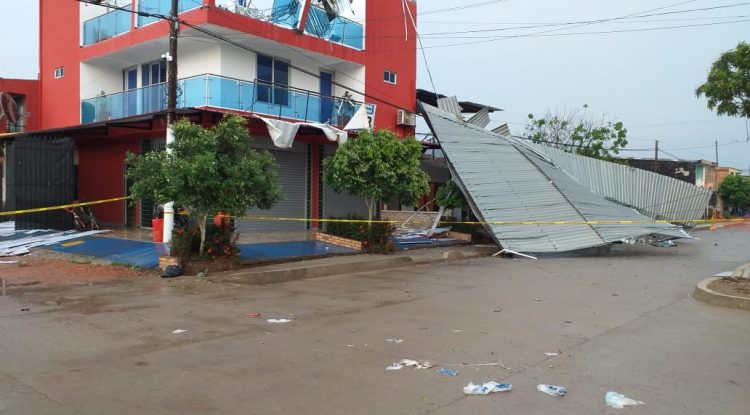 93 viviendas y dos personas afectados por vendaval en San José del Guaviare