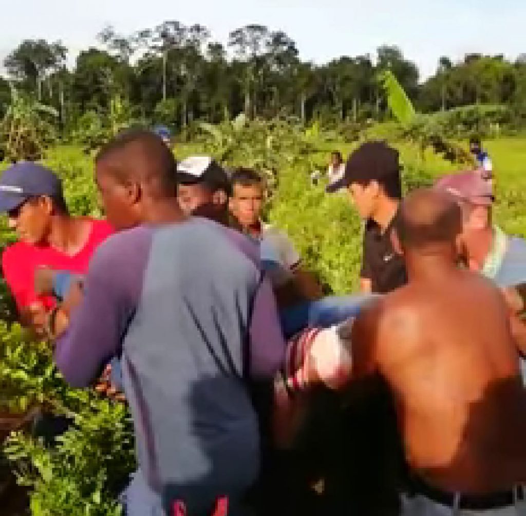 Policía Antinarcóticos entrega versión donde resultó herido campesino en Salto Gloria