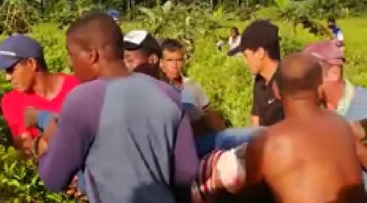 Policía Antinarcóticos entrega versión donde resultó herido campesino en Salto Gloria