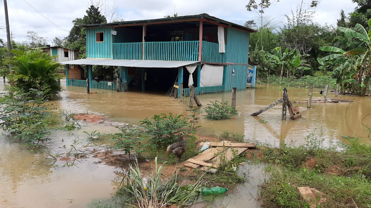 21 viviendas afectadas por inundaciones en el Retorno (Guaviare)
