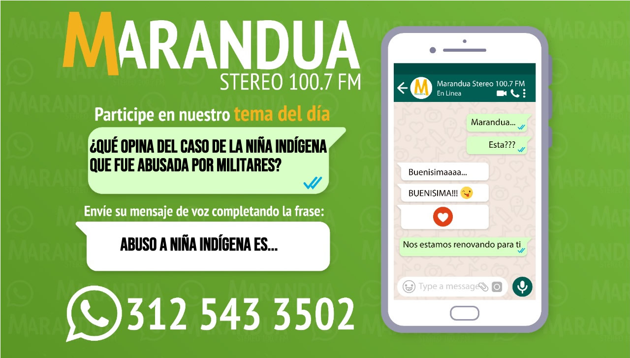 ¿Qué opina del caso de la niña indígena que fue abusada por militares?