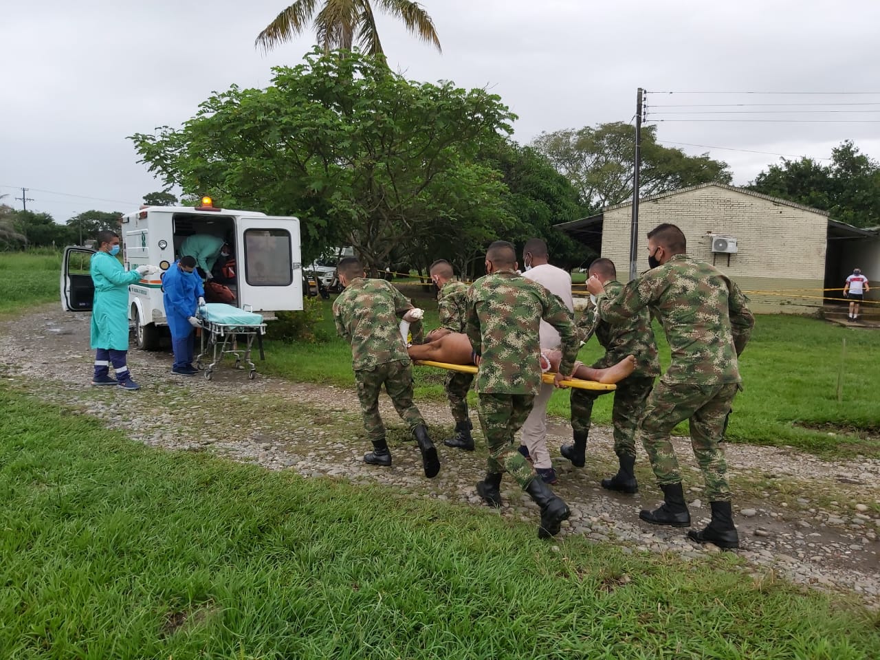 Un campesino identificado como Luis Fernando Valoy Cote, perdió su extremidad inferior derecha a nivel de la rodilla al pisar una mina antipersona en la vereda San José del municipio de Vistahermosa, Meta.