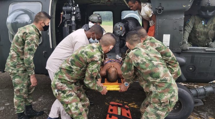 Campesino perdió una extremidad inferior al pisar una mina antipersona