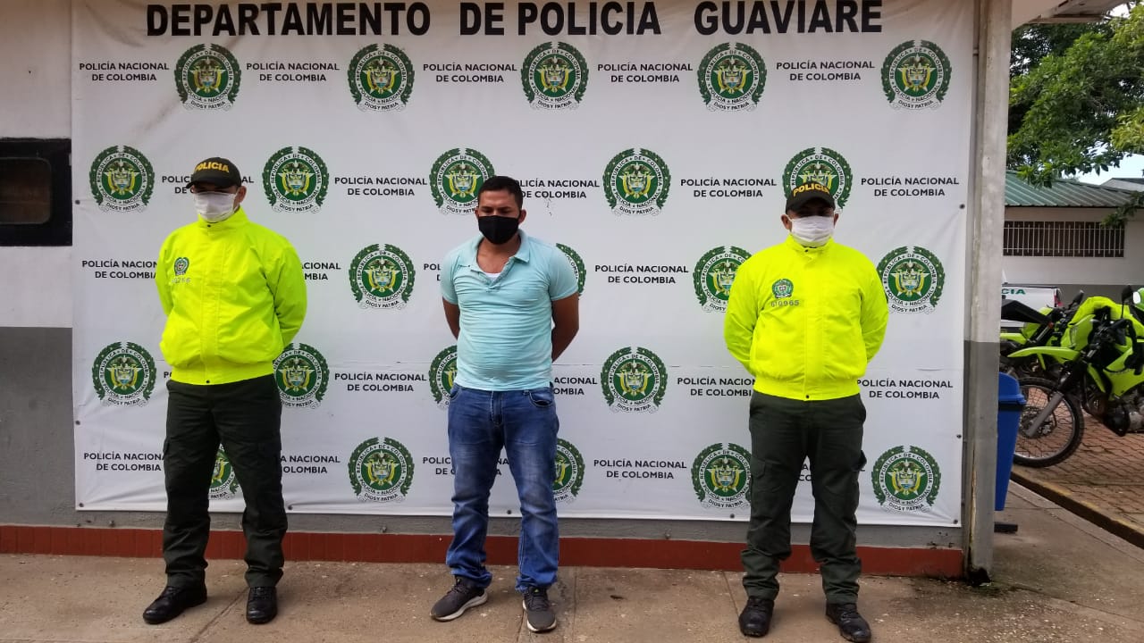 Por solicitud de la Fiscalía Seccional, a la cárcel fue enviado Eimar Fabián Cuéllar Agudelo, uno de los presuntos responsables del hurto ocurrido a una finca ubicada en la Vereda El Retiro, área rural de San José del Guaviare (Guaviare), y a un establecimiento comercial de esa misma ciudad el 23 y 24 de agosto de 2019.