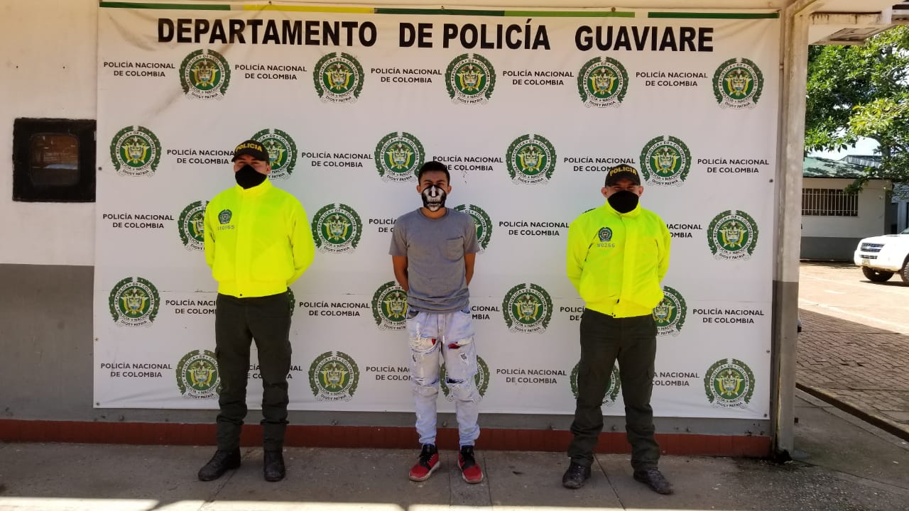 Captura Robilson Esteban Cortez Velásquez, alias "Robin", integrante de la banda delincuencial "Los Amarrados".