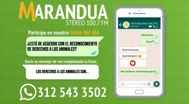 TEMA DEL DÍA: ¿Está de acuerdo con el reconocimiento de derechos a los animales?