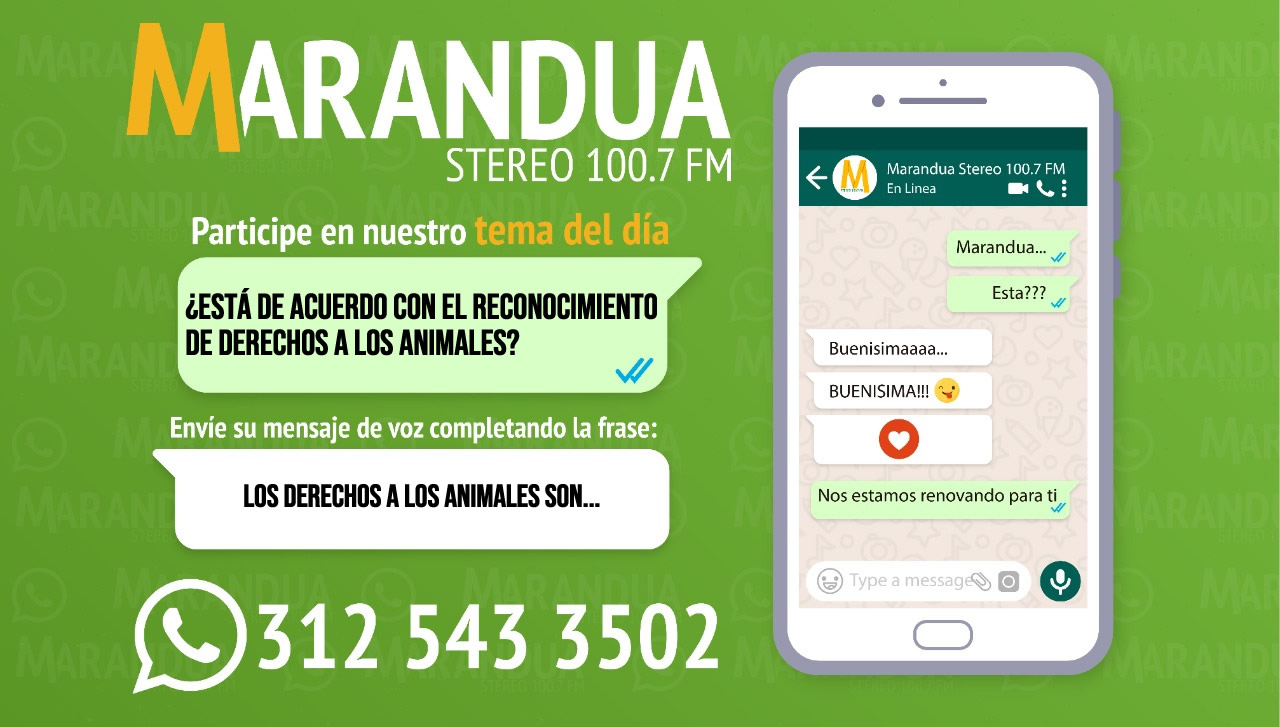 TEMA DEL DÍA: ¿Está de acuerdo con el reconocimiento de derechos a los animales?