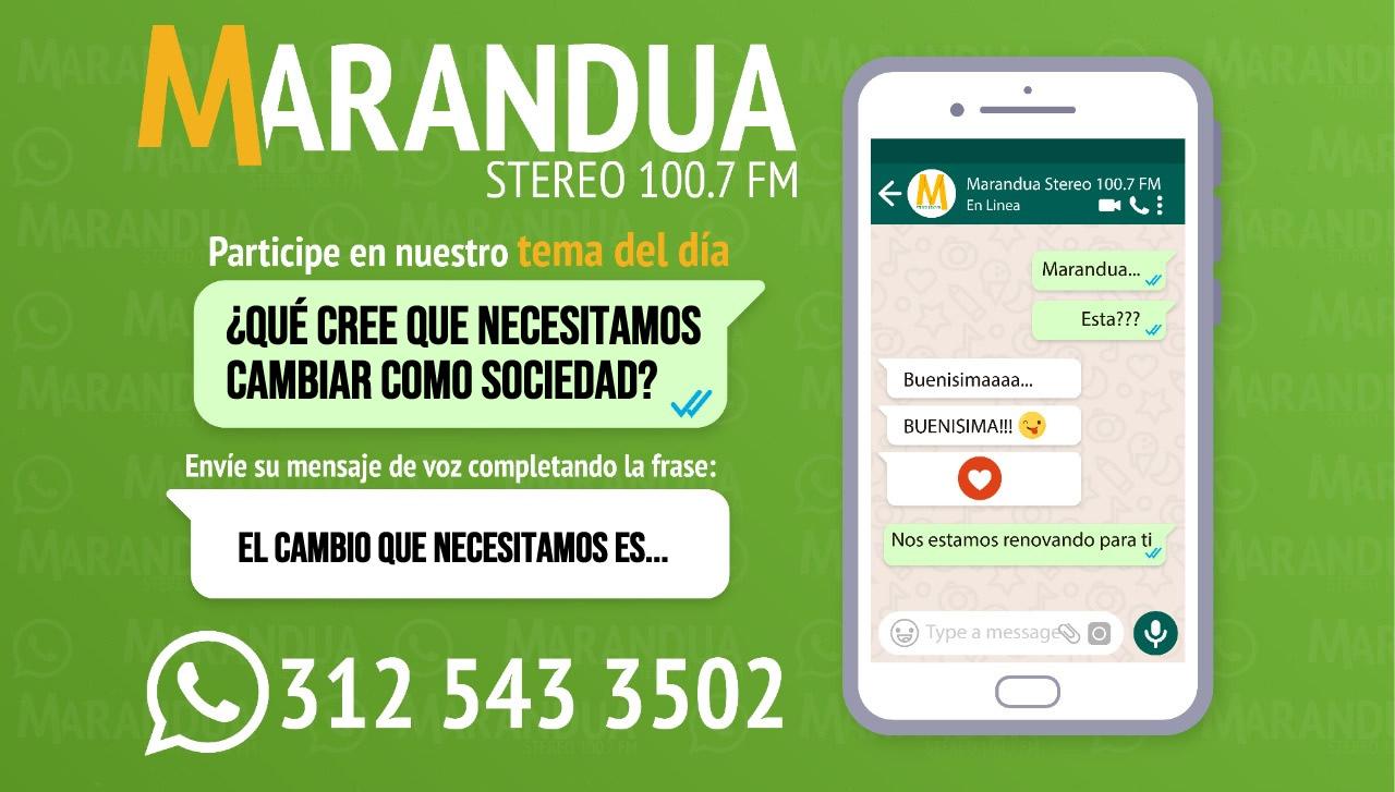 TEMA DEL DÍA: ¿Qué cree que necesitamos cambiar como sociedad?