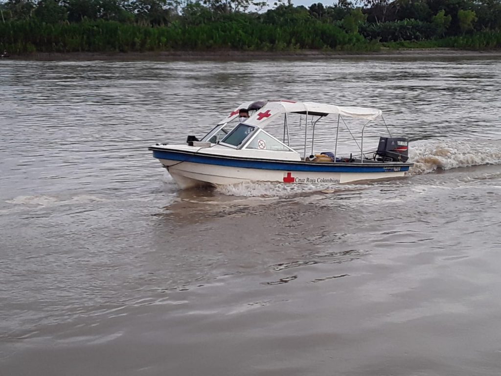 Cruz Roja Colombiana sale en búsqueda de tres cuerpos desaparecidos en Río Guaviare