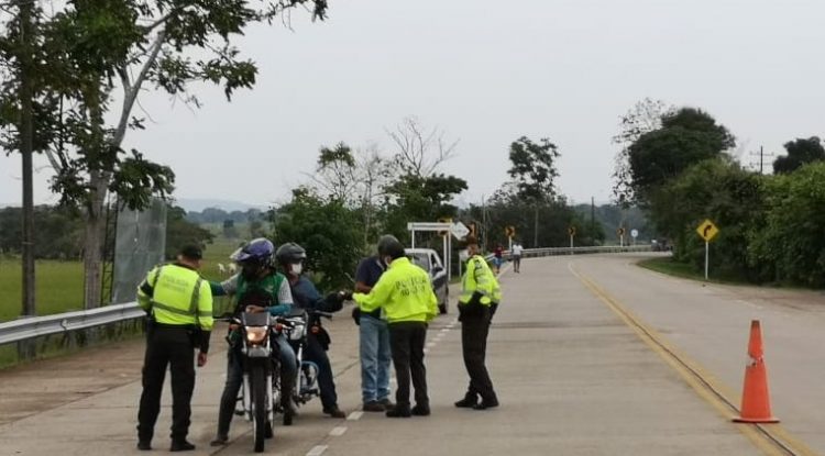 Policía Guaviare impuso 48 comparendos durante el fin de semana