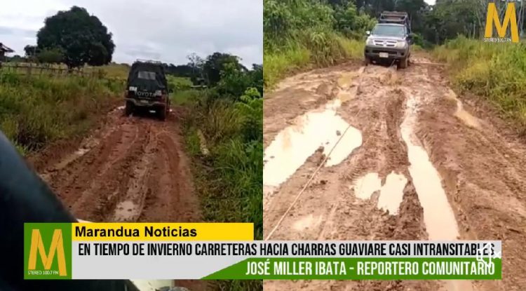 El calvario de los campesinos y conductores por el mal estado de las vías en Guaviare