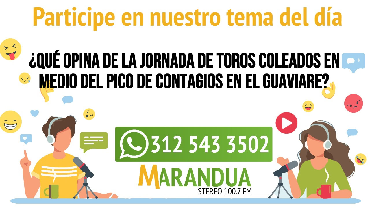 ¿Qué opina de la jornada de toros coleados en medio del pico de contagios en el Guaviare?