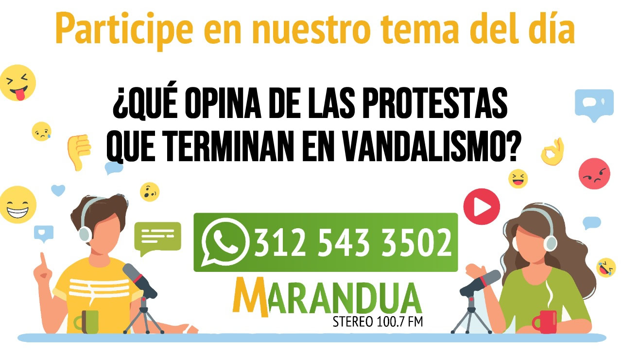 TEMA DEL DÍA: ¿Qué opina de las protestas que terminan en vandalismo?