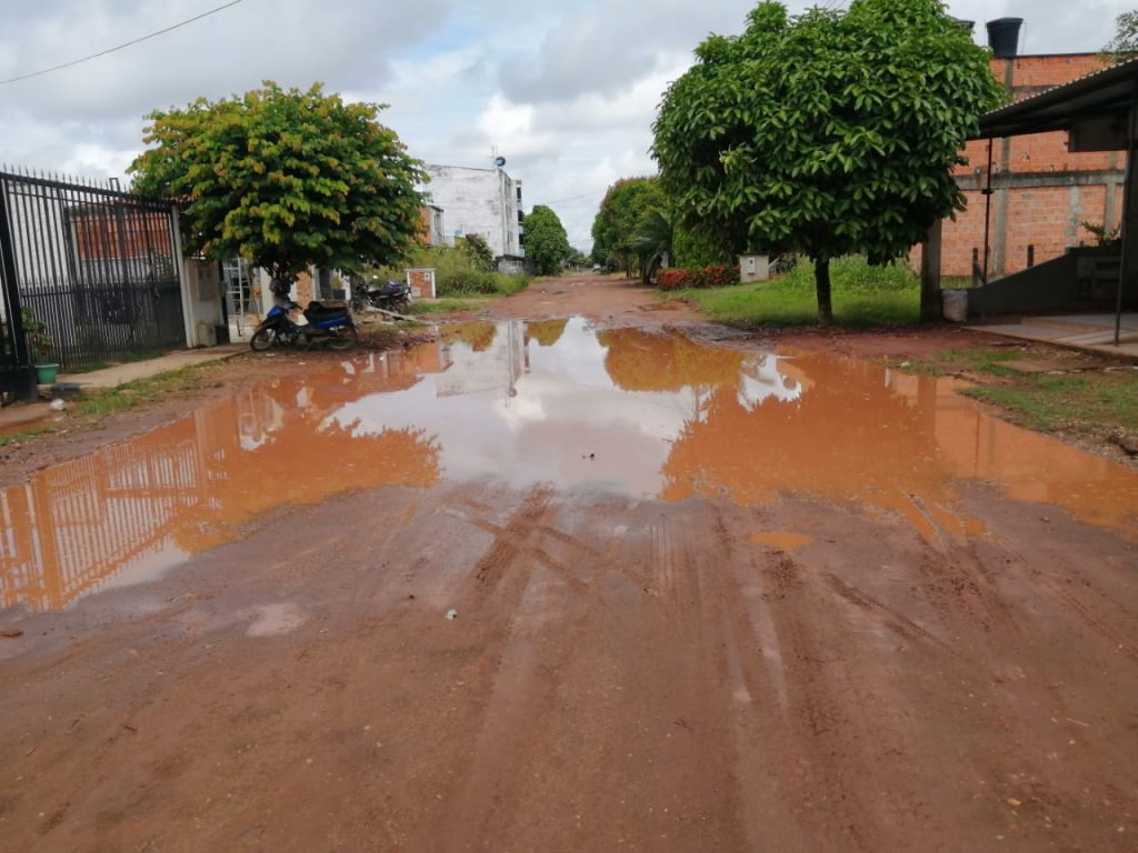 Quejas por el mal estado de las vías urbanas de San José del Guaviare