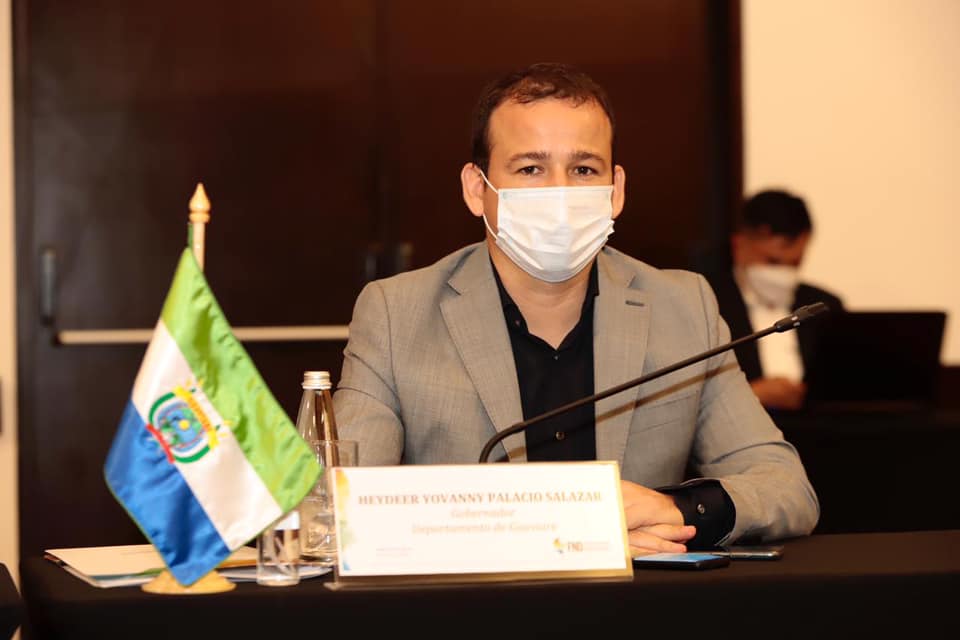 Hyedeer Palacio, Gobernador del Guaviare - Foto/ Gobernación del Guaviare.