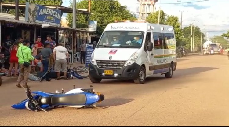 Dos heridos dejó accidente de tránsito en San José del Guaviare