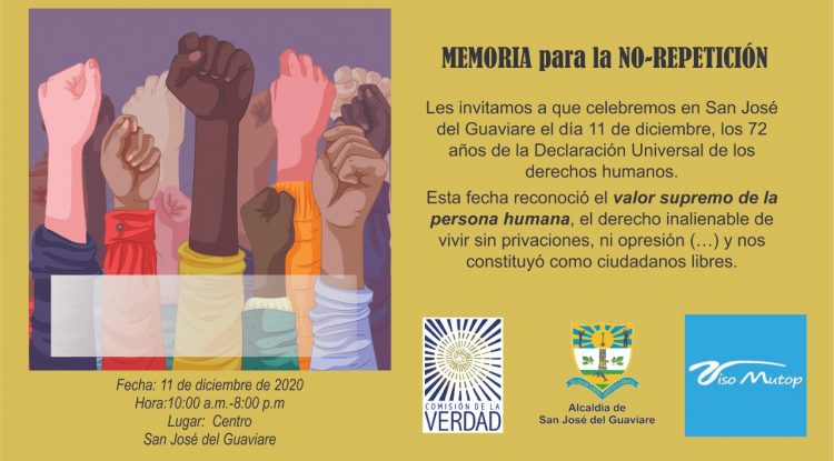 Este viernes conmemoración del “Día Internacional de los Derechos Humanos”