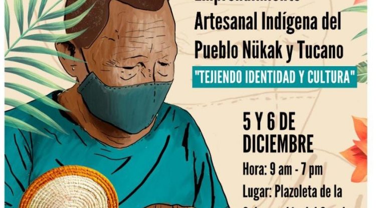 Familias Nukak y Tucano realizarán primera feria artesanal indígena