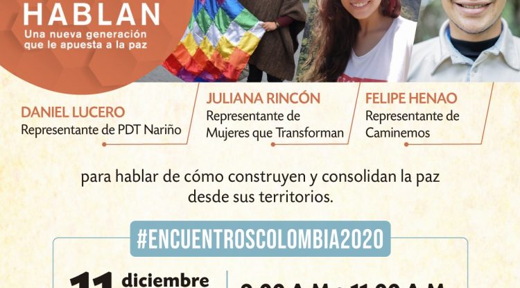 Felipe Henao, de Guaviare, participa de Encuentros Colombia 2020