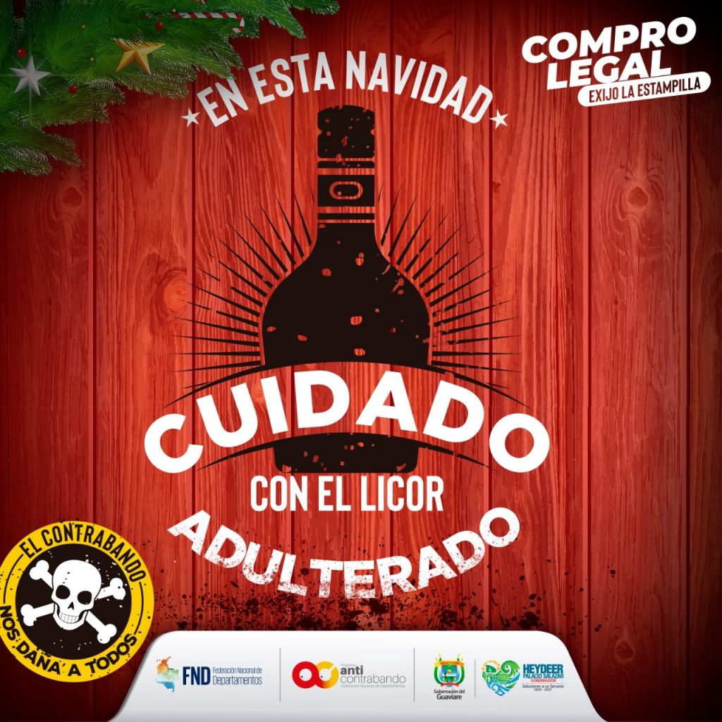 ¡Pilas con el licor adulterado en la noche de navidad!