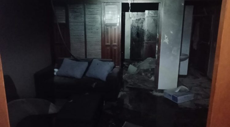 Bomberos atendió incendio en habitación en la zona rosa San José del Guaviare