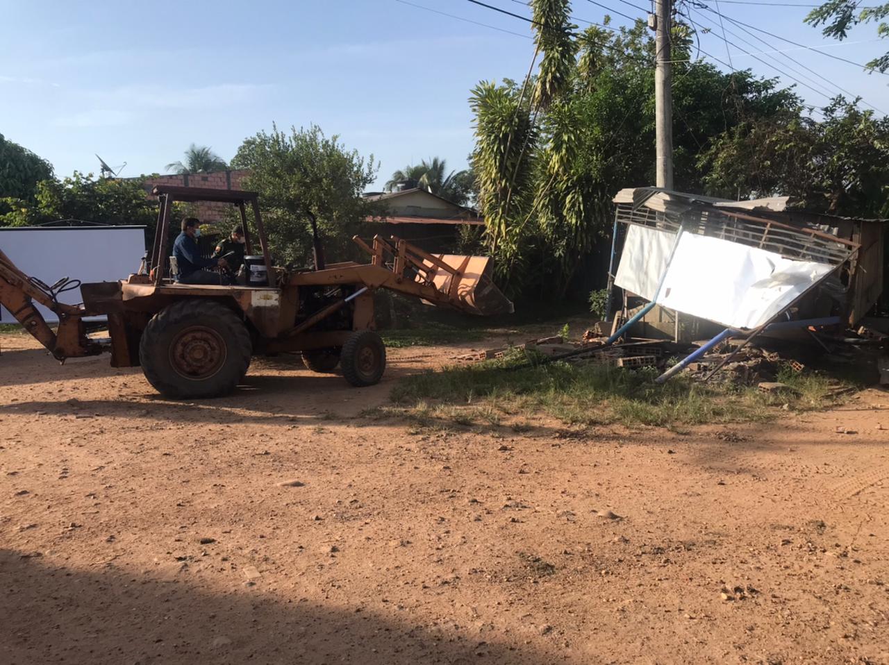 Demolidas dos casetas en San José del Guaviare