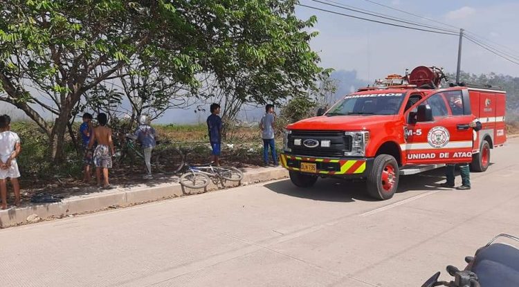 Gobierno Departamental pide a alcaldía agilizar convenio con bomberos