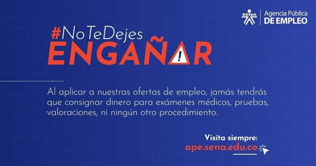 Denuncian estafa para acceder a servicios de la agencia publica de empleo en Guaviare