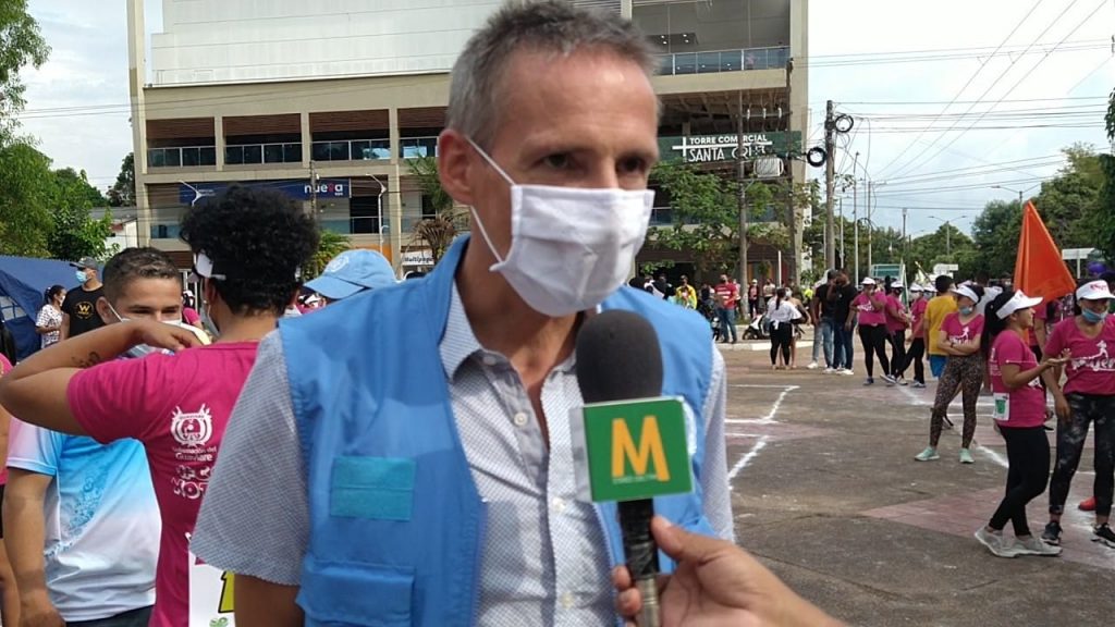 Henri Burgard, Jefe Misión de Verificación ONU exalta labor de la mujer guaviarense