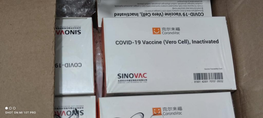 520 Dosis de la farmacéutica Sinovac llegaron a Guaviare