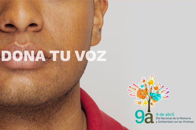 “Dona tu voz, dona tu oído”, campaña para conmemorar Día Nacional de las Víctimas