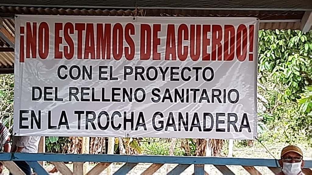 Oposición de la comunidad razón principal para desistir de la construcción de relleno sanitario