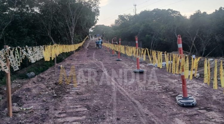 Unión Temporal 5k habilita paso a un carril en puente Bocas de Aguabonita