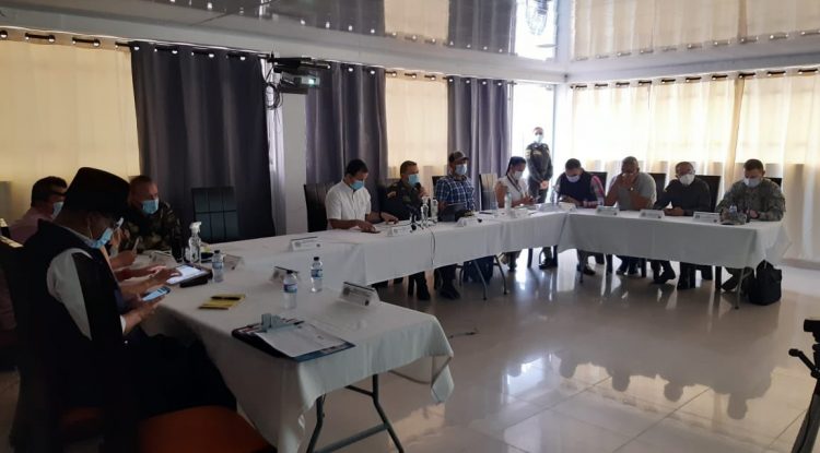 Consejo Departamental Extraordinario de Seguridad realizan autoridades de Guaviare