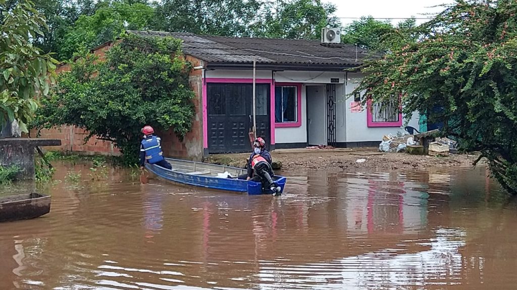 Gestión del Riesgo evalúan daños por inundaciones en San José del Guaviare