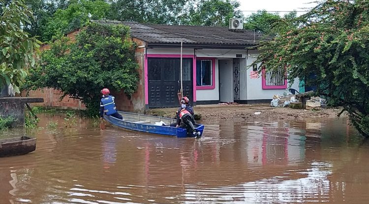 Gestión del Riesgo evalúan daños por inundaciones en San José del Guaviare