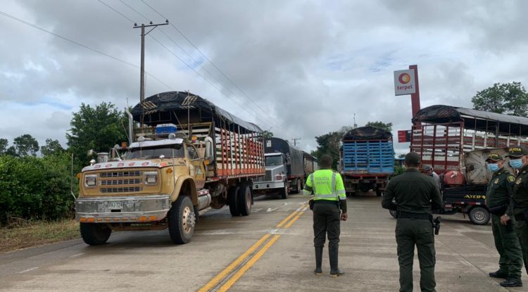 Policía Nacional entrega reporte de movilidad Meta - Guaviare