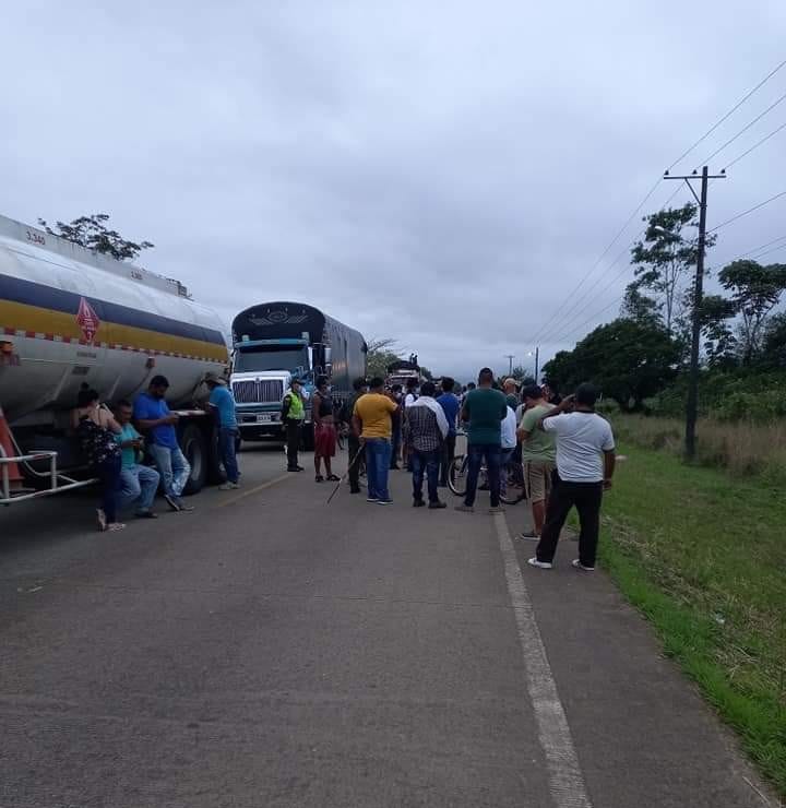 Policía Guaviare medió ante caso de saqueo a camión en Puerto Concordia, Meta