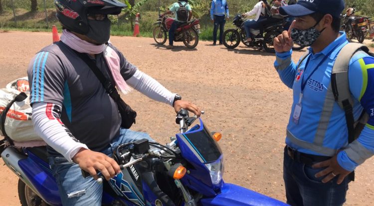 “No existe ninguna reglamentación de cómo se debe hacer un retén”: Tránsito San José del Guaviare