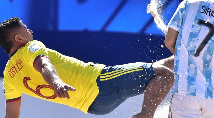 Selección Colombia de Fútbol Playa lidera grupo B en eliminatorias al mundial