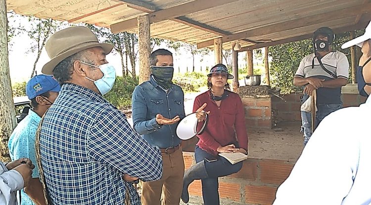 Un recorrido por Serranía La Lindosa terminó visita de Procurador Ambiental