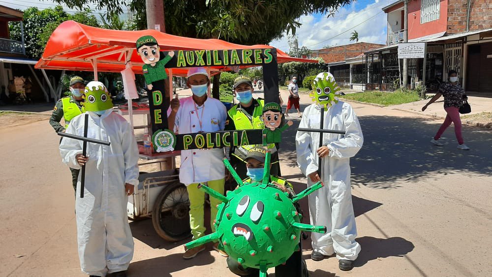 "Ciudadanos no están cumpliendo uso de tapabocas": Policía Guaviare