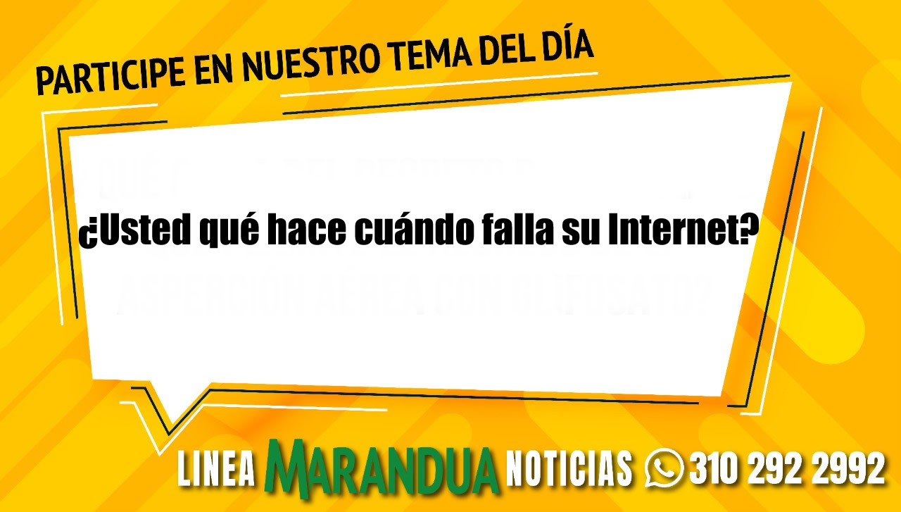 ¿Usted qué hace cuándo falla su Internet?