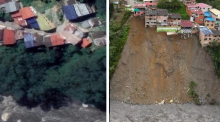 180 personas damnificadas por ola invernal y deslizamientos en Guayabetal