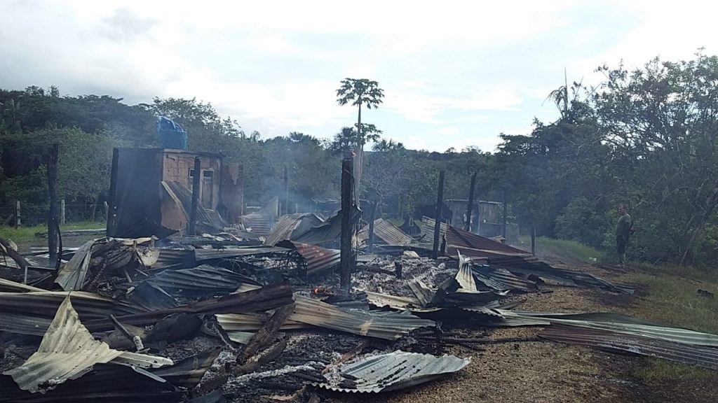 Corto circuito habría provocado incendio en vivienda en vereda Bocas del Guayabero