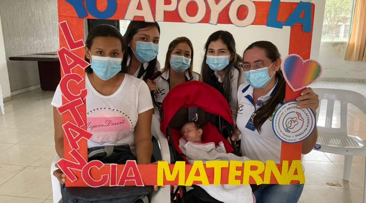 Madres del Guaviare celebran el Día Mundial de la Lactancia Materna