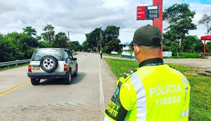 Reporte policial de cero accidentes de tránsito en San José del Guaviare