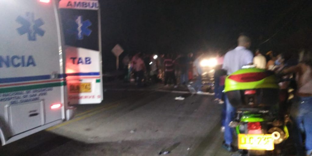 Dos muertos y un herido dejó accidente de tránsito en San José del Guaviare