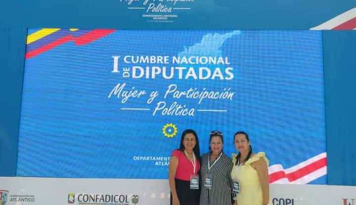 Diputadas del Guaviare participan la primera cumbre nacional de diputadas