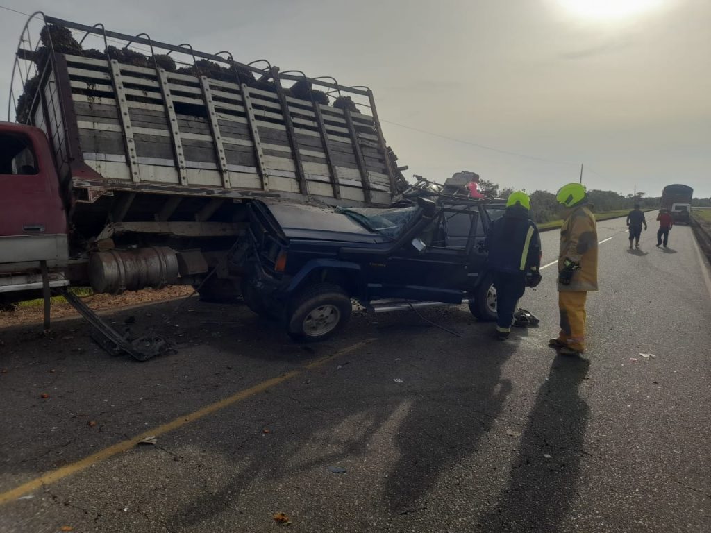 Una mujer perdió la vida en accidente de tránsito en vía nacional